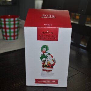 New 2022 Hallmark Keepsake ornament , "Polar Bear Santa"